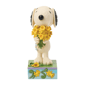 Jim Shore Peanuts Snoopy with Daffodils Figurine - image 3