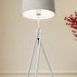 Infibrite 26in. Sleek Crossed Legs Table Lamp with Fabric Shade - image 2