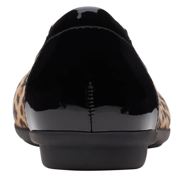 Womens Clarks&#174; Gracelin Wind Leopard Comfort Ballet Flats