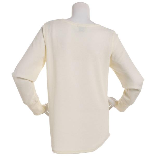 Petite Architect® Long Sleeve Solid Crew Neck Thermal Tee