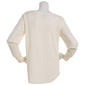 Petite Architect® Long Sleeve Solid Crew Neck Thermal Tee - image 2
