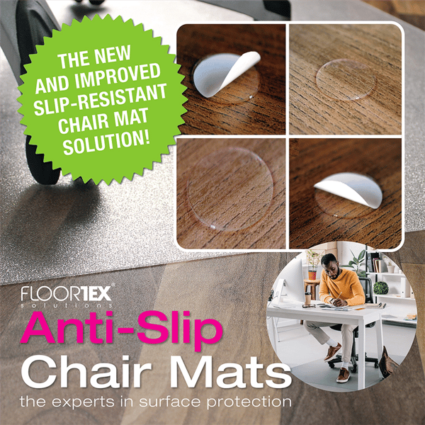 Floortex Cleartex Evolutionmat Rectangular Anti-Slip Chair Mat