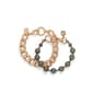 Steve Madden Set of 2 Curb & Ball Chain Bracelet Set - image 1