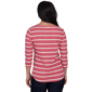 Petite Ruby Rd. Must Haves II Football Bow Stripe Tee - image 2