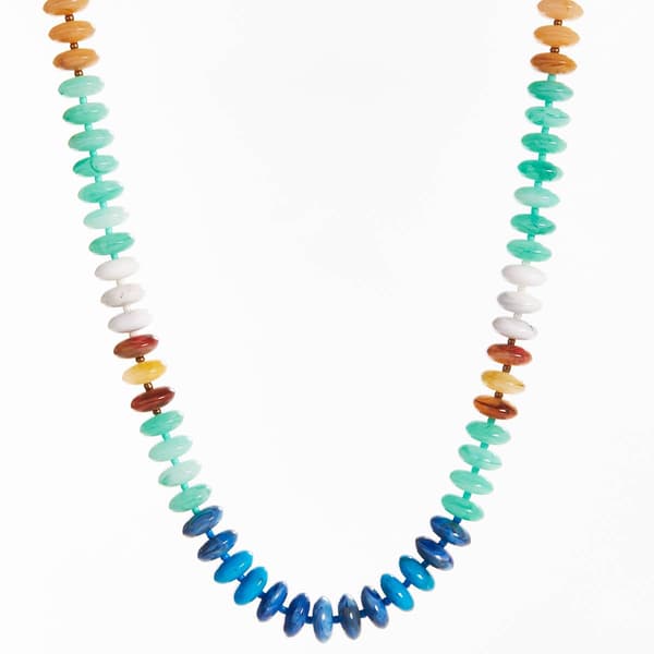 Ashley Cooper(tm) Disc Shaped Beaded Necklace - image 