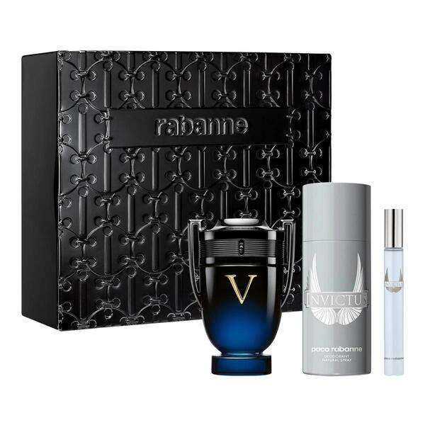 Rabanne Invictus Victory Elixir 3pc. Gift Set - Value $210.00 - image 