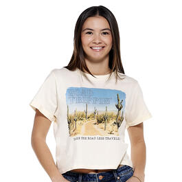 Juniors Attitude Not Included Off Road Boxy Graphic Tee