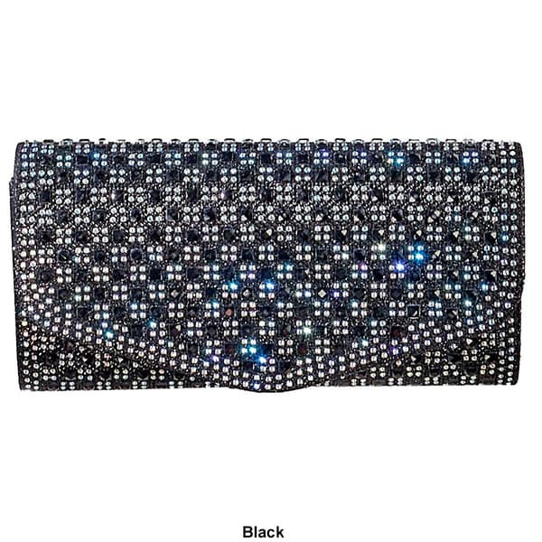 D''Margeaux Checkerd Stone Clutch Bag
