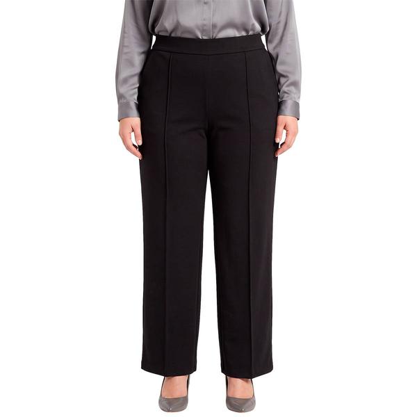 Plus Size Runway Ready Soft Pull On Trouser with Front Seam