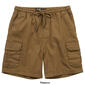 Young Mens Brooklyn Cloth&#174; Elastic Waist Twill Cargo Shorts - image 6