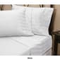 Sweet Home Collection 6pc. Embossed Stripe Microfiber Sheets - image 8