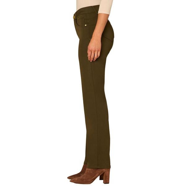 Petite Democracy “Ab”solution® Mid Rise Straight Leg Jeans