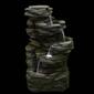 Northlight Seasonal Lighted 5-Tier Outdoor Garden Water Fountain - image 3