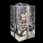 Northlight Musical Santa Snowing Gift Box Christmas Décor - image 2
