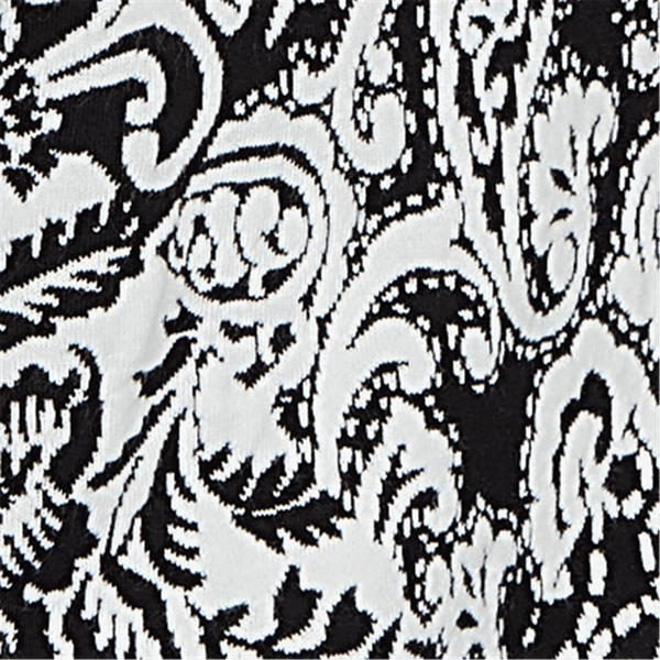 Petite Alfred Dunner Dinner Theater Mixed Motif Sweater Jacket