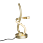 Infibrite Golden 16in. Swirl Touch Dimming LED Table Lamp - image 1
