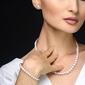 Gemstone Classics&#8482; Pearl Bracelet Necklace & Earrings Set - image 2