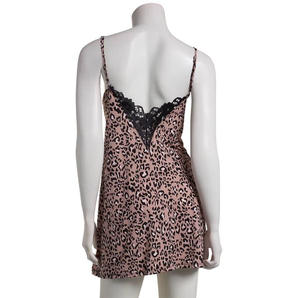 Womens Jessica Simpson Leopard Cami Chemise