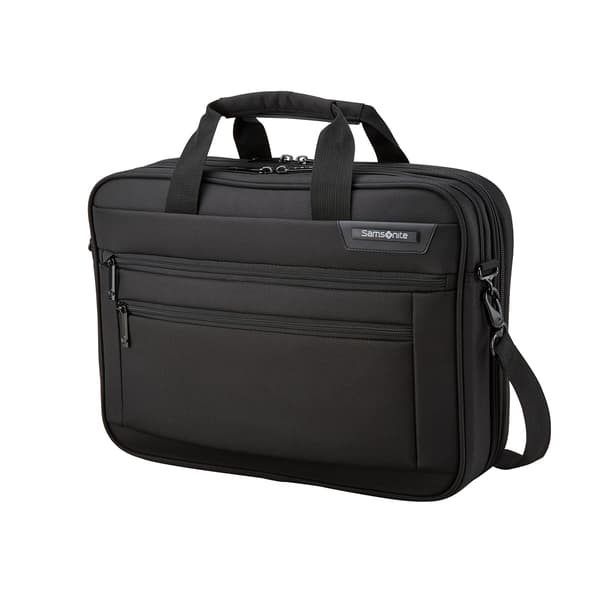 Samsonite Classic 15.6 TSA 2 Compartment Briefcase - Black - image 
