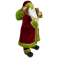 Northlight 24in.Santa with Present & Gift Bag Christmas Figure - image 4