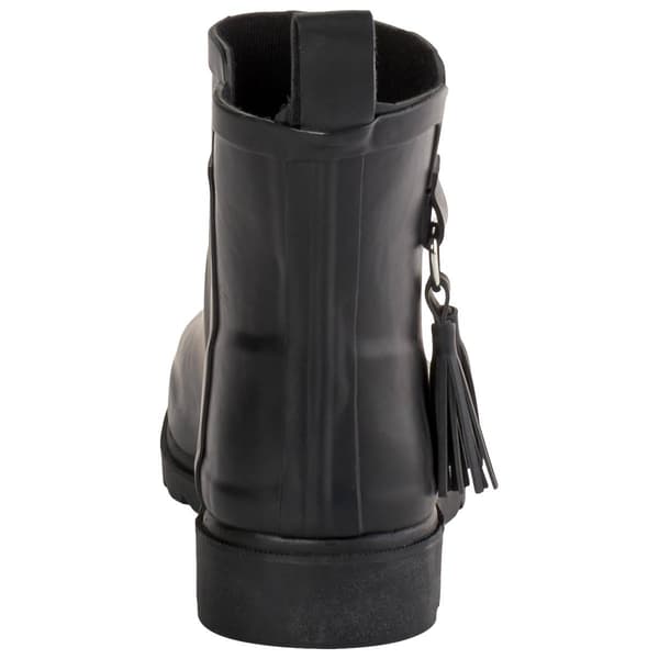 Womens Capelli New York Ankle Rain Boots with Tassels