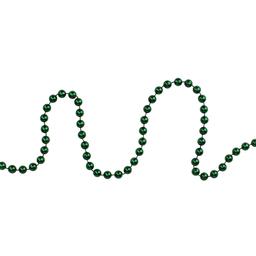 Northlight Seasonal Shiny Metallic Green Beaded Christmas Garland