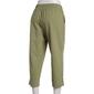 Petite Emily Daniels Cotton Sheeting Solid Capri Pants - image 12