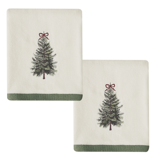 Avanti Snowy Pines Towel Collection