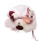 Kurt S. Adler 12in. Burgundy Angel Tree Topper with LED Lights - image 7
