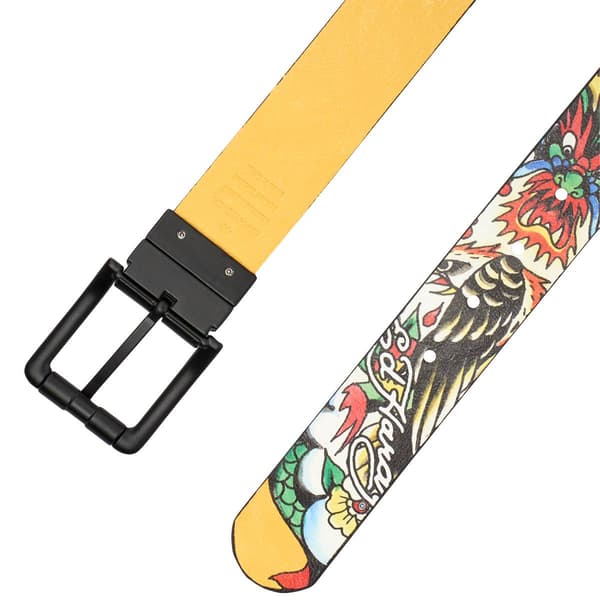 Mens Ed Hardy For the World Reversible Belt