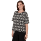 Petite Skye’s the Limit Terra Tropic Medallion Embroidered Blouse - image 3