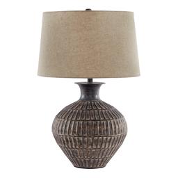 Signature Design by Ashley Antique Bronze Metal Table Lamp