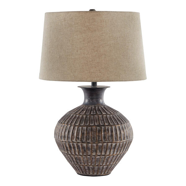 Signature Design by Ashley Antique Bronze Metal Table Lamp - image 