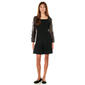 Girls (7-16) Speechless(R) Long Bow Sleeve Skater Dress - image 1
