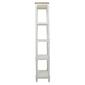 9th & Pike&#174; Farmhouse White Wood Shelving Unit - image 3