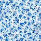 Plus Size Hearts of Palm Embraceable Blue Floral Surplice Blouse - image 6