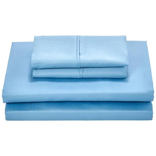 Prescot &amp; Blake 6pc. Deep Pocket Sateen Sheet Set - image 