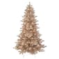 Puleo International 6.5ft. Pre-Lit Rose Gold Spruce Tree - image 1
