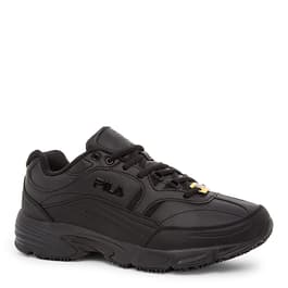 Mens Fila Memory Workshift Sneakers-Black