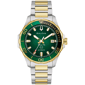 Mens Bulova Marine Star Green Dial Bracelet Watch - 98B467 - image 1