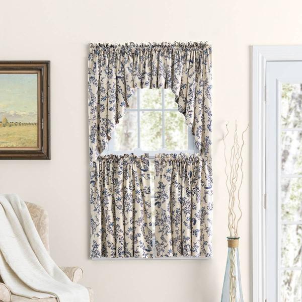 Ricardo® Waverly Gardens Rod Pocket Swag Pair - 84x36