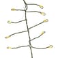 Kurt Adler 240-Light Twinkle Cool White LED Cluster Garland - image 2