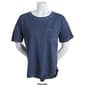 Petite Architect&#174; Cap Sleeve Pigment Dyed One Pocket Tee - image 6