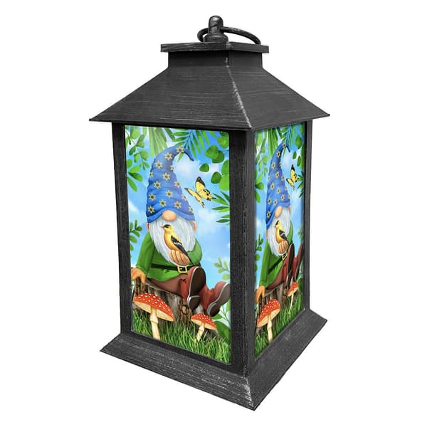 Briarwood Lane Gnome Sweet Gnome Lantern - image 