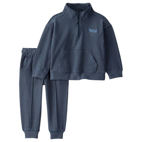 Toddler Boy Carter''s&#40;R&#41; Airplane 1/4 Zip Jacket & Jogger Set