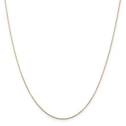 Gold Classics(tm) .80mm. 14k Diamond Cut Cable Chain Necklace