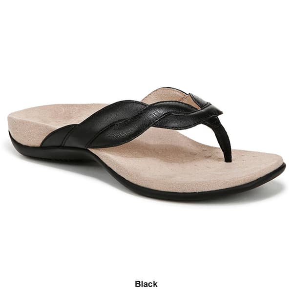 Womens Vionic&#174; Bella Braid Flip Flops