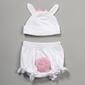 Baby Girl Baby Essentials&#174; 1st Easter Hat & Ruffle Diaper Cover - image 2