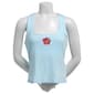 Juniors Madden Girl Ribbed Beaded Racer Tank Top - Blue - image 2