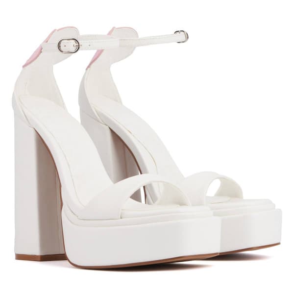 Womens Olivia Miller Amour Platform Sandals